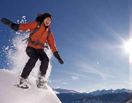 schneeschuhwandern pension imst walch riml