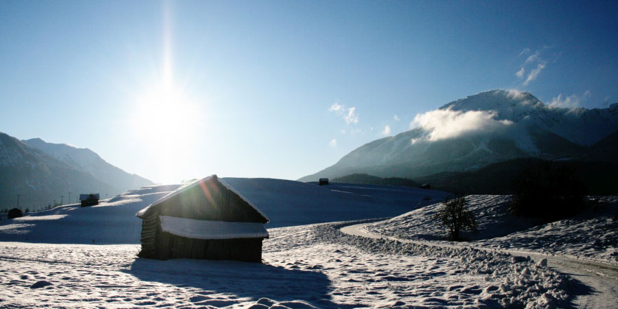 winter landschaft gästehaus walch bikeurlaub pension imst